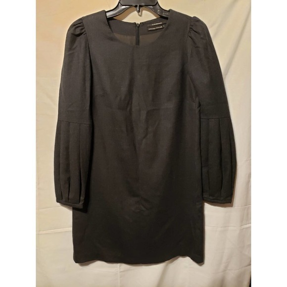 Club monaco size 2 dark gray dress. L/S lined wool. - Picture 5 of 5